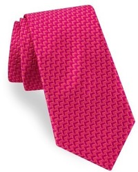 Ted Baker London Solid Silk Cotton Tie