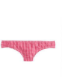 Hot Pink Gingham Bikini Pant