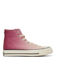 Converse Purple And Pink Primaloft Chuck 70 High Sneakers