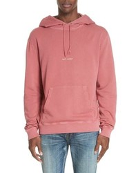saint laurent pink sweatshirt