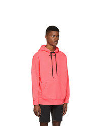 Palm Angels Pink Over Hoodie