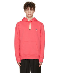 Ps By Paul Smith Pink Zebra Hoodie