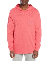 Vineyard Vines Whale Graphic Long Sleeve Hooded T Shirt