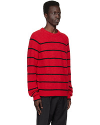 Hugo Red Striped Sweater