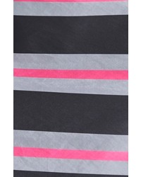 Halogen Organza Stripe Pencil Skirt