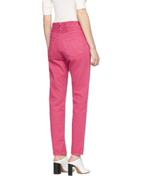 Acne Studios Pink Boy Jeans