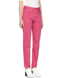 Acne Studios Pink Boy Jeans