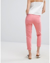 hot pink mom jeans