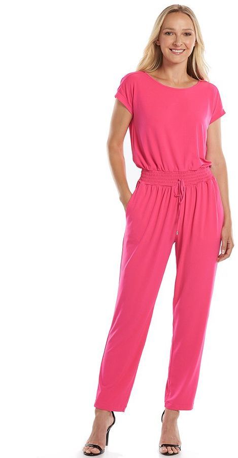 Jennifer lopez cheap pink jumpsuit