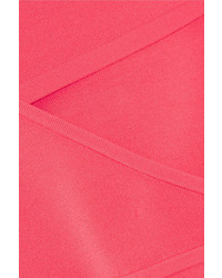 Jason Wu Asymmetric Stretch Knit Top Pink