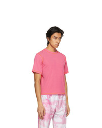 Phlemuns Pink Backless T Shirt