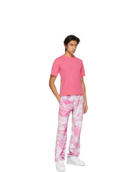 Phlemuns Pink Backless T Shirt