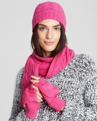 Bloomingdale's C By Cashmere Cable Knit Scarf