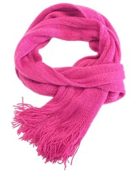 Pink Knit Scarf