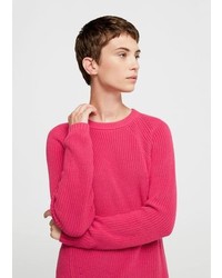 Mango Knit Cotton Sweater