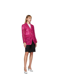 MSGM Pink Lace Blazer