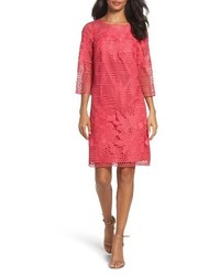 Adrianna Papell Lace A Line Dress
