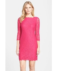 Adrianna Papell Long Sleeve Lace Sheath Dress, $158 | Nordstrom | Lookastic