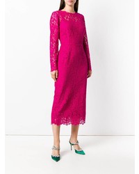 Dolce & Gabbana Long Sleeved Lace Dress