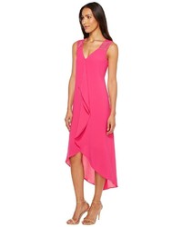 Adrianna Papell Novelty Gauzy Crepe Corkscrew Shift Dress With Lace Detailing Dress