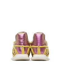Rick Owens Pink Maximal Runner Sneakers