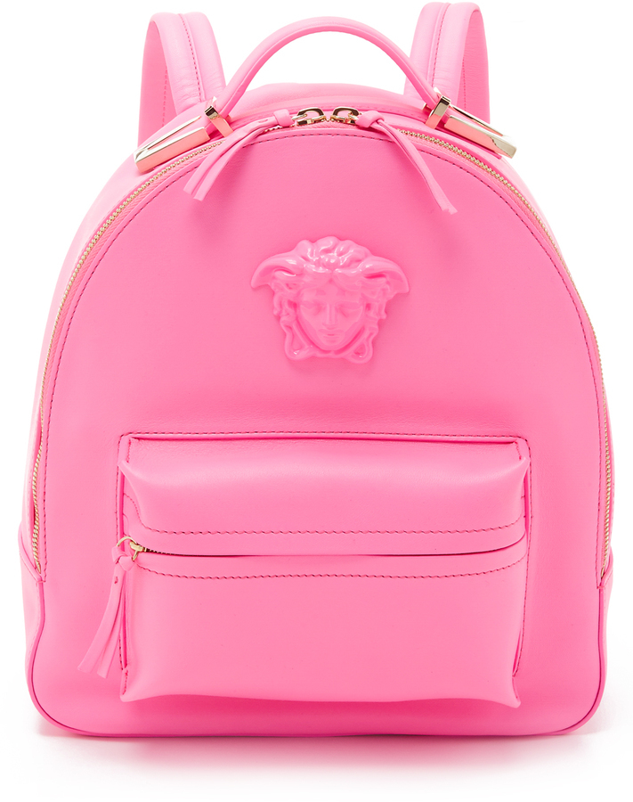Backpack Versace Pink in Synthetic - 32768008