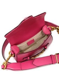 Gucci Lady Web Small Leather Shoulder Bag