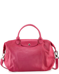 Longchamp Le Pliage Cuir Handbag With Strap Cycla