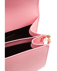 J.W.Anderson Logo Leather Shoulder Bag Baby Pink