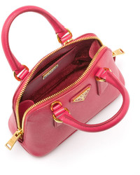Prada Mini Saffiano Proade Bag Pink