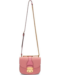 Miu Miu Pink Classic Lock Chain Bag