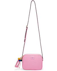 Dolce & Gabbana Pink Leather Camera Bag