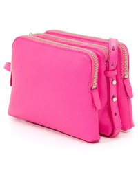 Loeffler Randall Triple Zip Cross Body Bag