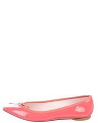 Repetto Patent Leather Pointed Toe Flats W Tags