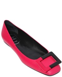 Roger Vivier 10mm U Look Leather Two Tone Flats