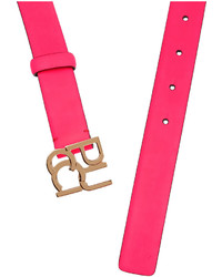 Emilio Pucci Neon Leather Waist Belt