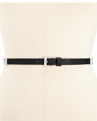 Kate Spade New York Saffiano Belt With Bow Connectors