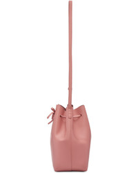 Mansur Gavriel Pink Leather Bucket Bag