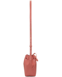 Mansur Gavriel Pink Saffiano Mini Mini Bucket Bag