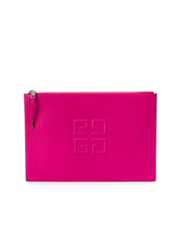 Givenchy 4g Embossed Logo Clutch