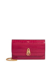 Mulberry Amberley Leather Clutch