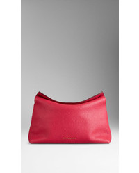 Burberry Small Grainy Leather Clutch Bag
