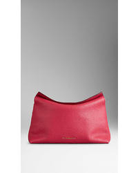 Burberry Small Grainy Leather Clutch Bag