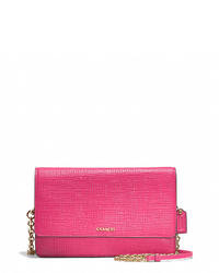 Coach Madison Crosstown Bag In Embossed Leather
