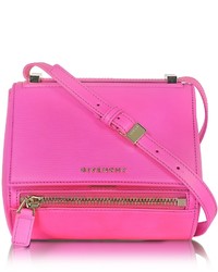 Givenchy Pandora Shocking Pink Leather Mini Box Bag