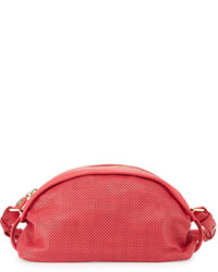 See by Chloe Bluebell Perforated Leather Crossbody Bag Indian Pink
