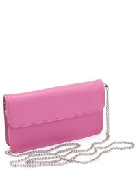 Royce Leather Chic Rfid Blocking Wristlet Convertible Cross Body Bag In Saffiano Leather