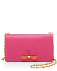 MCM Mina Large Wallet On A Chain Crossbody