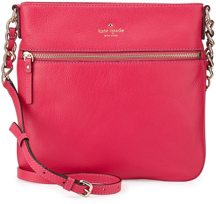 Kate Spade Light Pink Leather Crossbody Bag