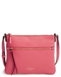 Kate Spade New York Cobble Hill Gabriele Pebbled Leather Crossbody Bag Red